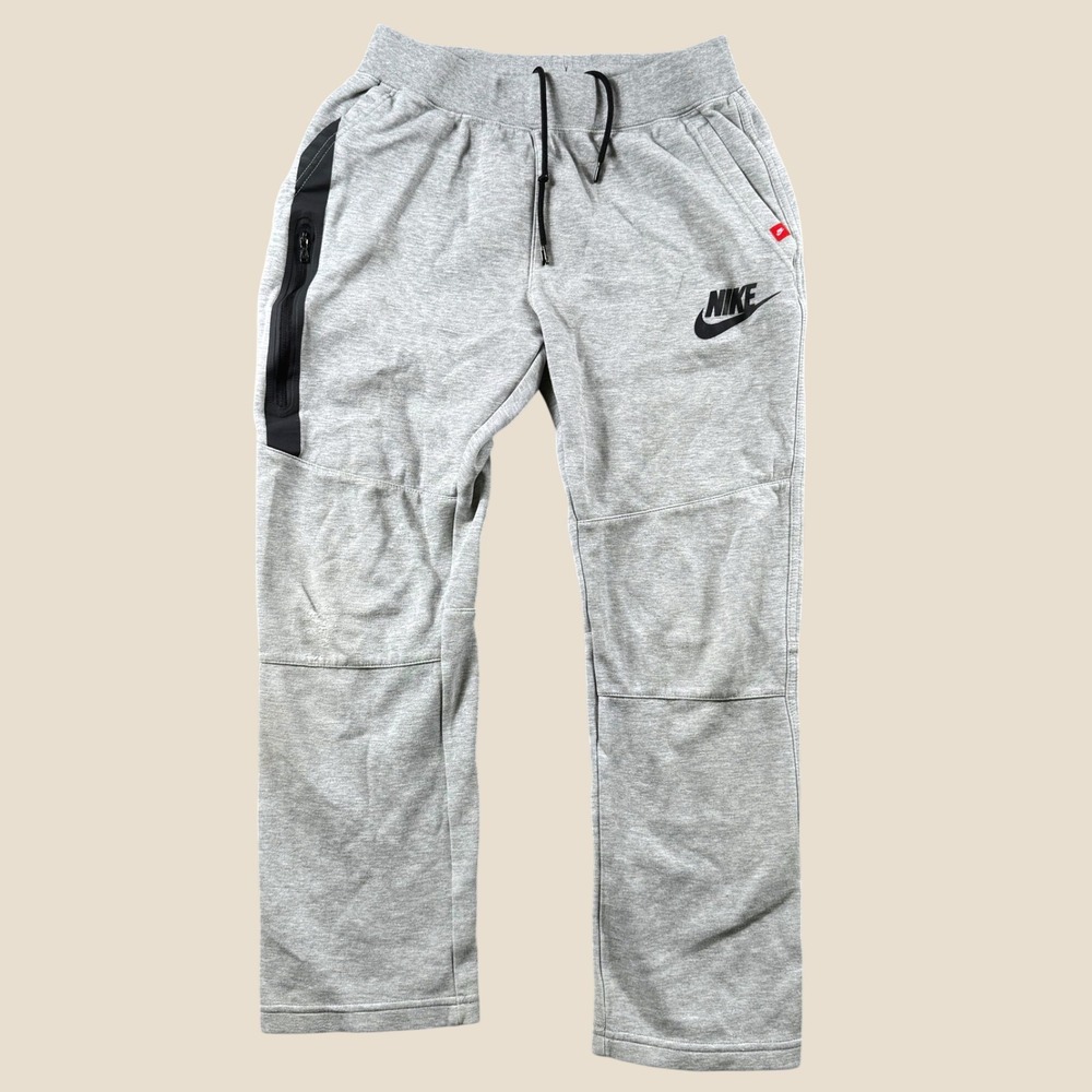 Nike Tech Fleece Pants Women XL Gray Sportswear Athletic Joggers 619082-063 Gym